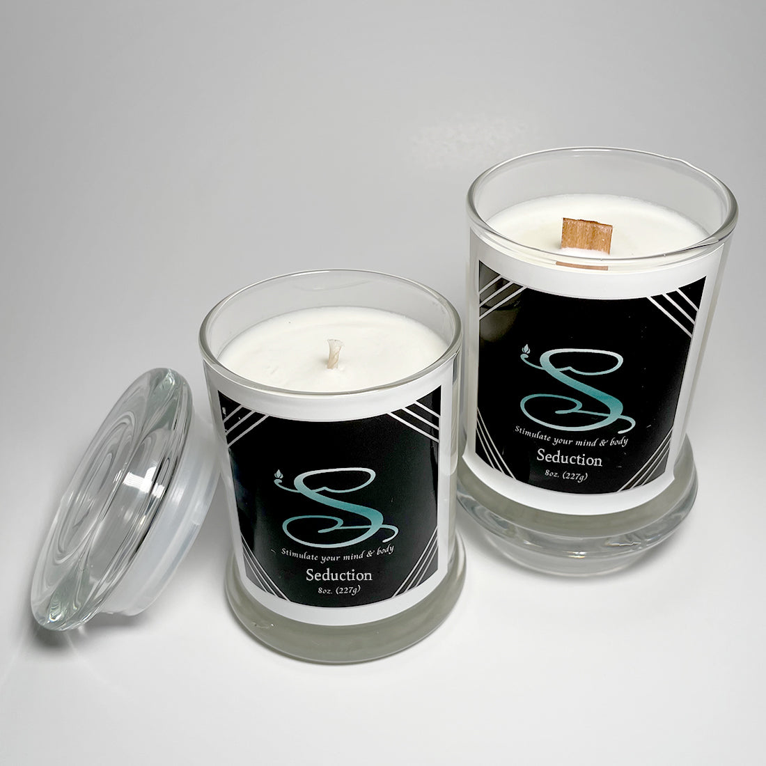 8 oz. Seduction Massage Oil Candle – Sharays Scents LLC