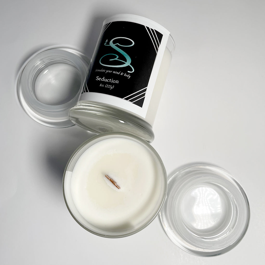 8 oz. Seduction Massage Oil Candle – Sharays Scents LLC